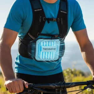 Techniche cooling vest providing effective body temperature regulation for outdoor activities.